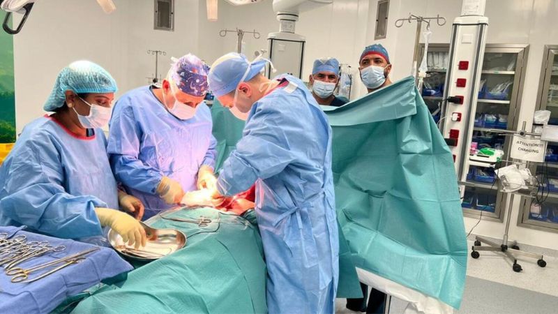 Rare surgery in Dubai removes football-sized tumor from woman's womb