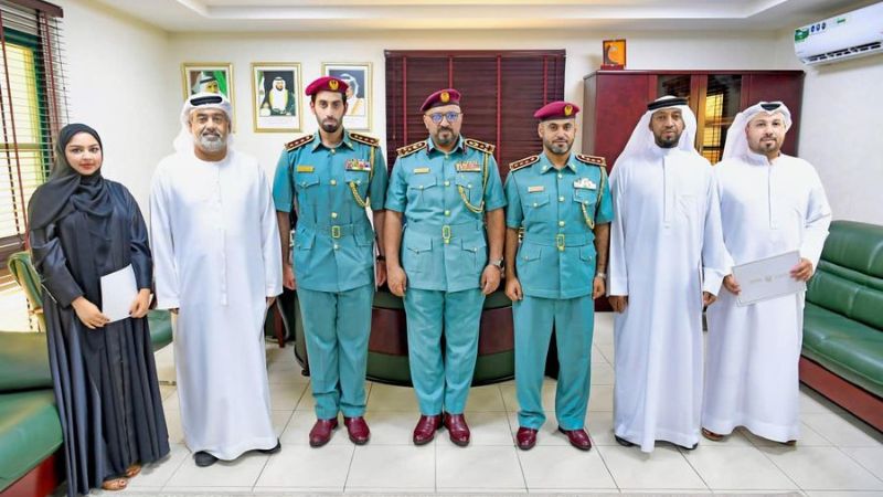 Ajman Police Honors Outstanding Staff From Police and Investigation Centers