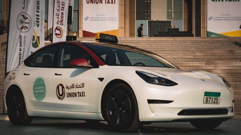 Sharjah adds 10 electric taxi to public transport fleet