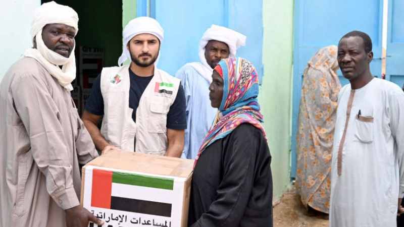 UAE Ensures Continuous Food Aid Delivery in Amdjarass