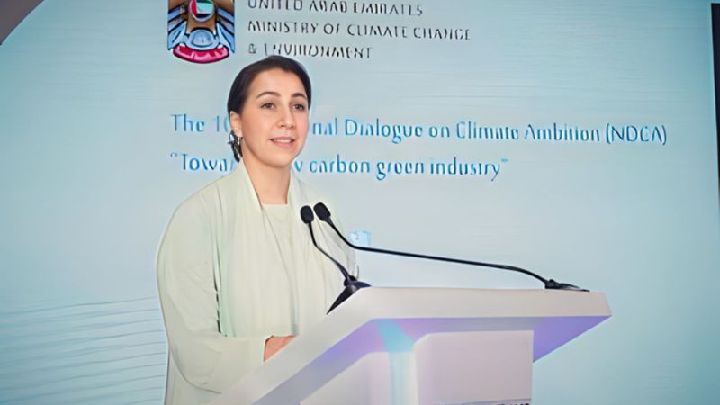 UAE Minister of Climate Change to Study on Impact of Air Quality to Public Health