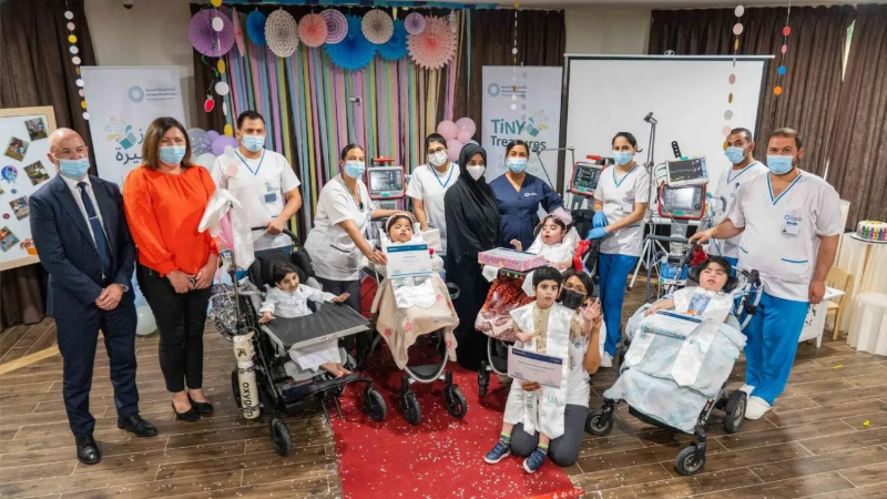 UAE Hospital Celebrates Graduation From 'tiny Treasures' Program for Ventilated Children