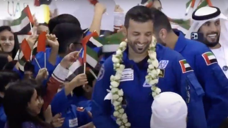 Astronaut Sultan AlNeyadi returns to hero’s welcome in UAE