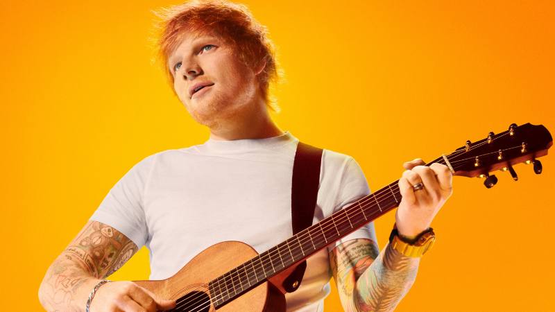 Shape of You hitmaker Ed Sheeran.