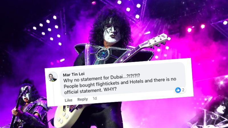 Kiss Concert in Dubai: Fans Demand Answers Over Unexplained Cancellation