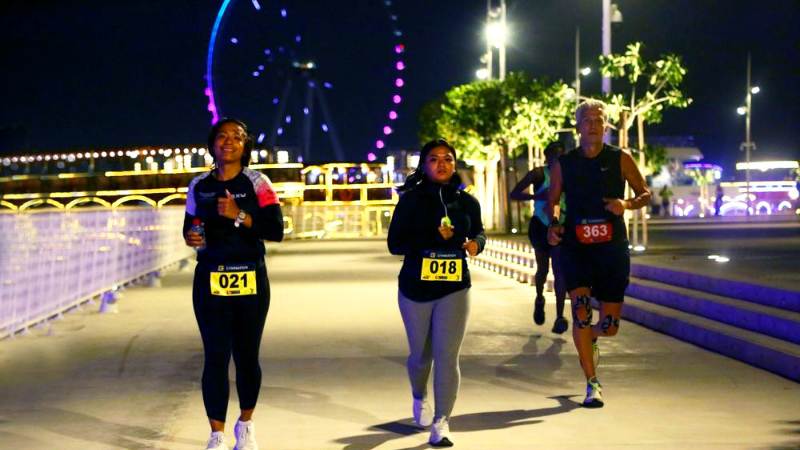 Dubai Harbour Night Run happening on November 22