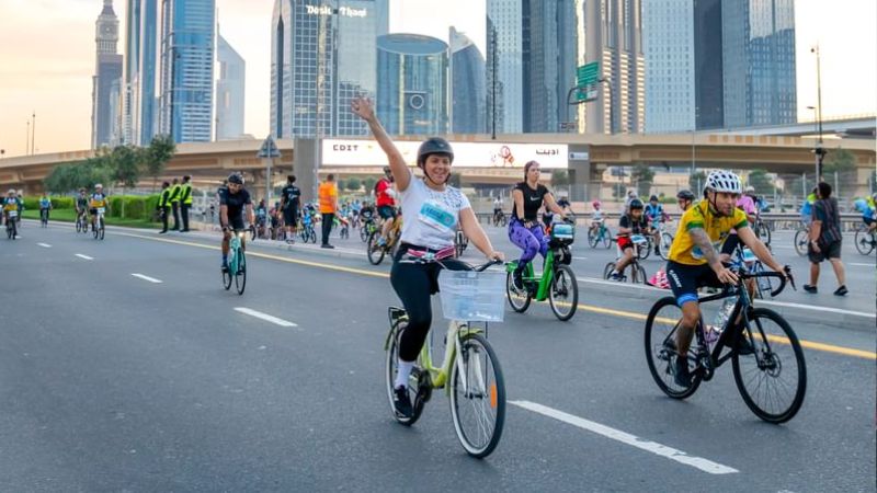 Dubai Ride 2023: Over 35,000 take over Sheikh Zayed Road