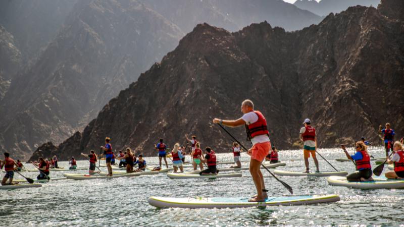 Dubai Stand Up Paddle returns to Hatta for Dubai Fitness Challenge 2024