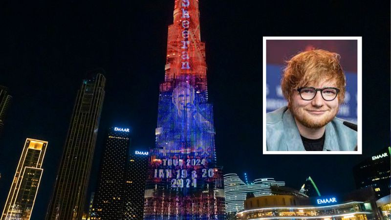 Ed Sheeran to take over Burj Khalifa on November 9
