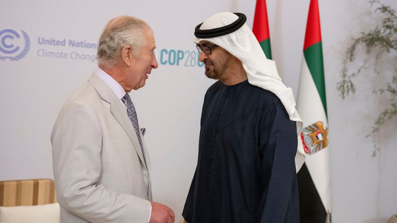 UAE leaders meet King Charles at COP28 in Dubai