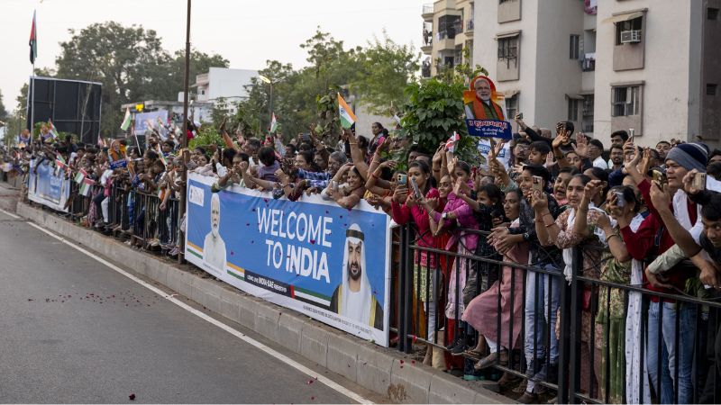Power of building bridges: UAE President Sheikh Mohamed gets love from Indian crowds
