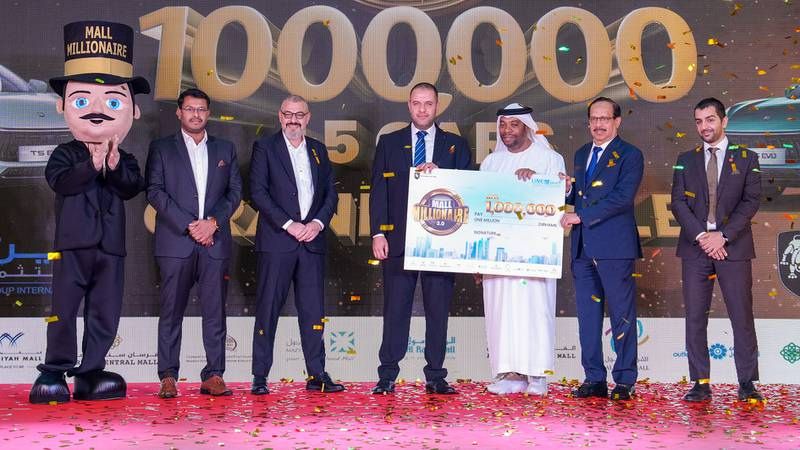 Jordanian expat in Abu Dhabi wins Dh1 million in mall draw that he almost skipped