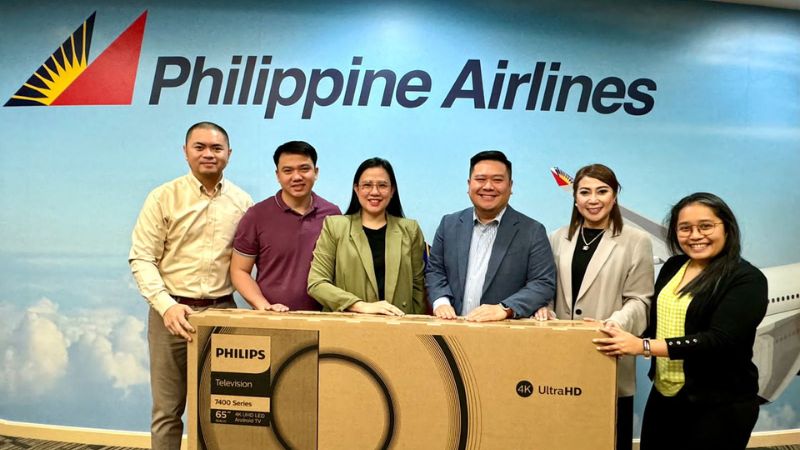 Filipina in Dubai wins smart TV with Philippine Airlines