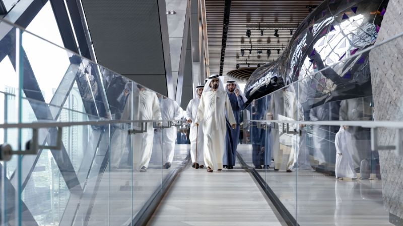 Sheikh Mohammed visits Dubai’s first vertical resort One&Only One Za’abeel