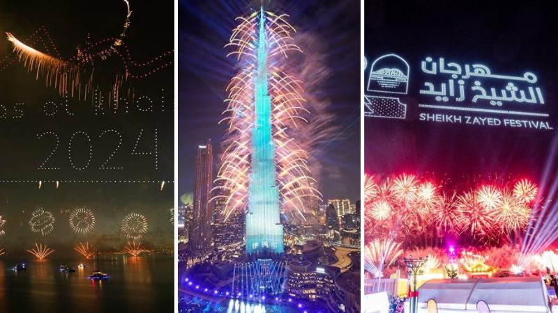 Dubai, Abu Dhabi, Ras Al Khaimah welcome 2024 with spectacular fireworks