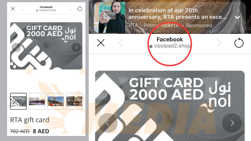 Dubai RTA Nol gift card for Dh8? It’s a scam!