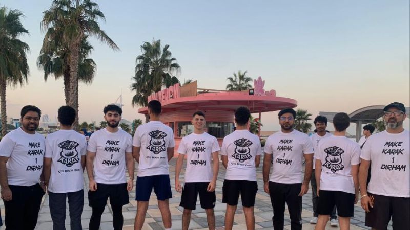 Dubai residents run to ‘make karak Dh1 again’
