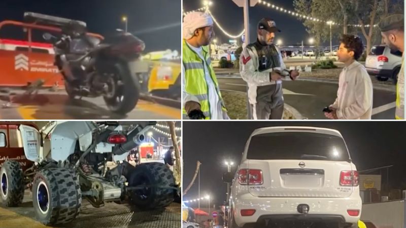 Video: Dubai Police cracks down on 132 reckless drivers in Last Exit, Al Khawaneej