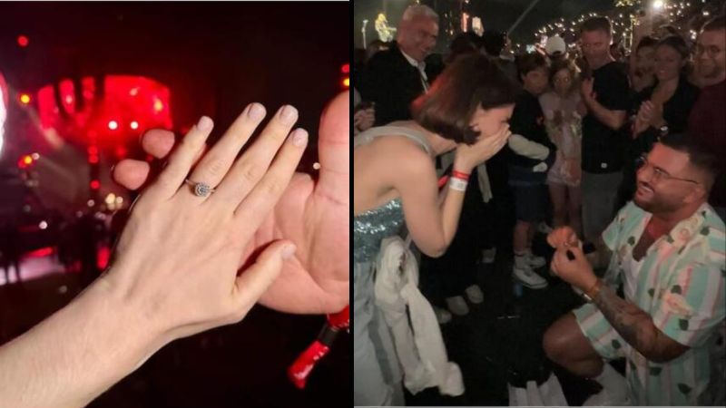 Couple flies to Dubai, gets engaged at Ed Sheeran concert
