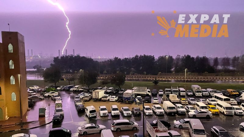 UAE weather: Rain, thunder, lightning in Dubai