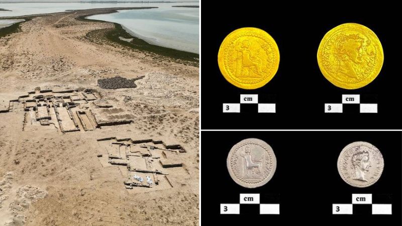 Ancient gold coins unearthed in Umm Al Quwain