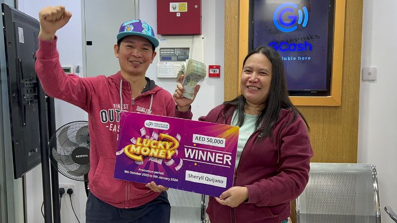 Dubai: Filipina wins Dh50,000 LM Exchange grand draw
