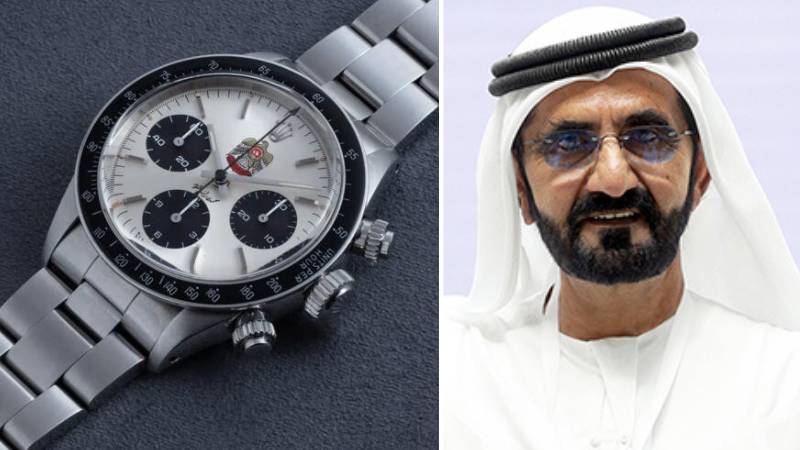 Dubai: Rolex with Sheikh Mohammed’s signature sold for Dh1.1 million