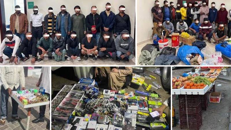 Dubai arrests 47 illegal street vendors, seize vehicles
