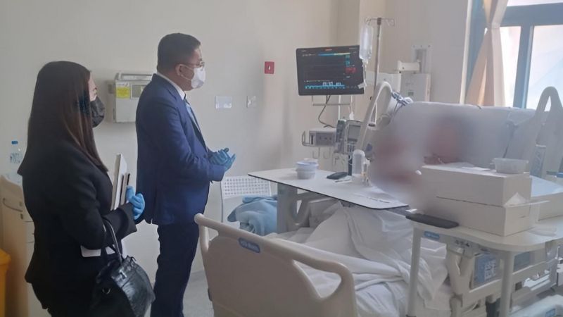 Sharjah building fire: Filipina victim’s husband recovering in hospital