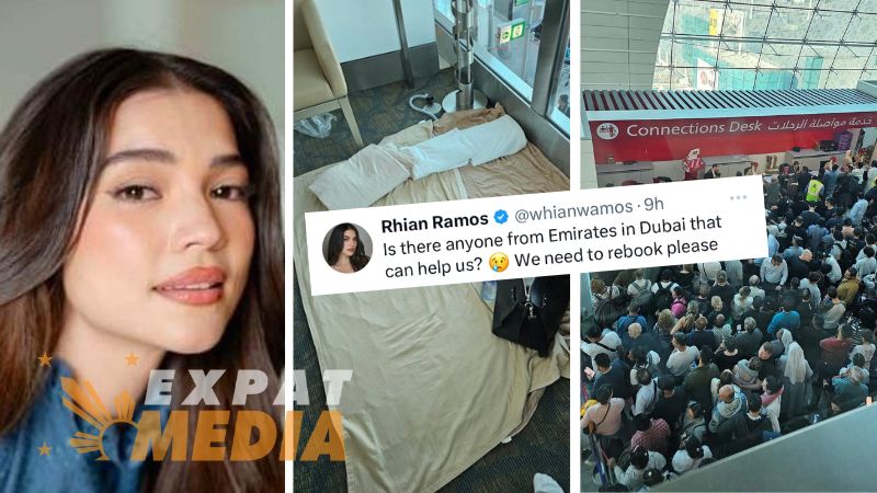 Rhian Ramos flying home after being stranded at Dubai airport