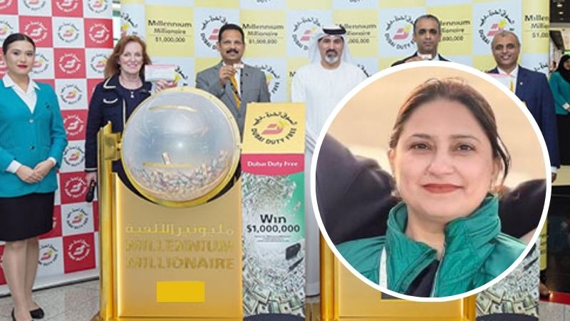 Indian wins $1 million after buying Dubai Duty Free ticket with cash gift on wedding anniversary