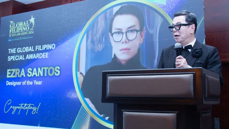 Dubai: Ezra Santos named designer of the year