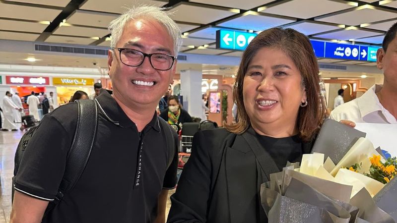 Jessica Soho arrives in Dubai for The Global Filipino Icon Awards