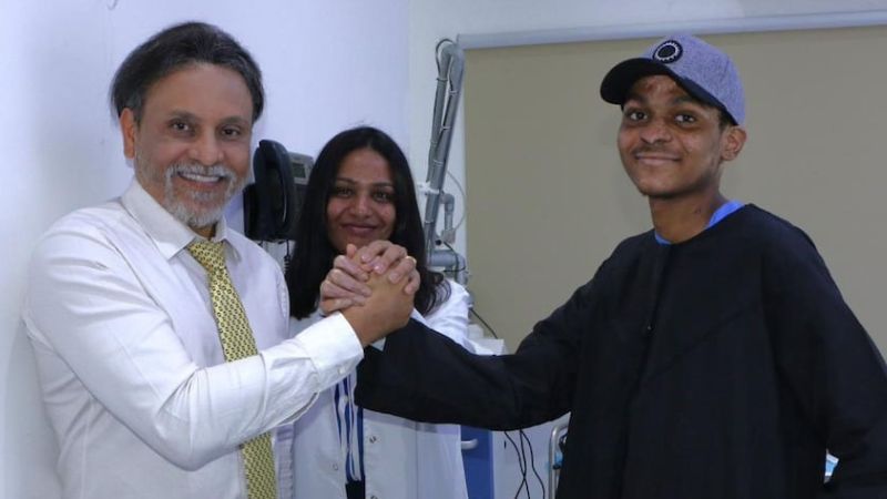 Dubai: Nigerian burn victim returns home after ground-breaking treatment