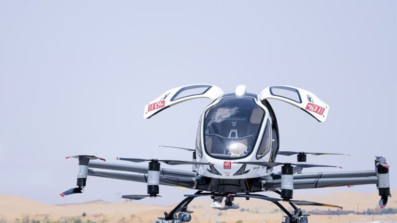 First passenger drone trials in Middle East held in Abu Dhabi