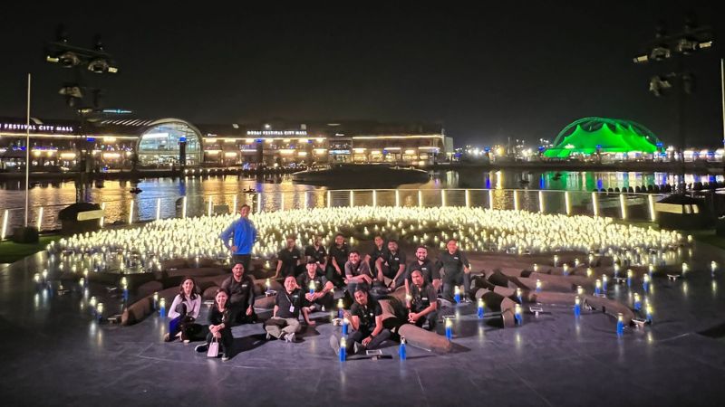 Dubai: Liter of Light sets new world record for largest solar power light bulb display