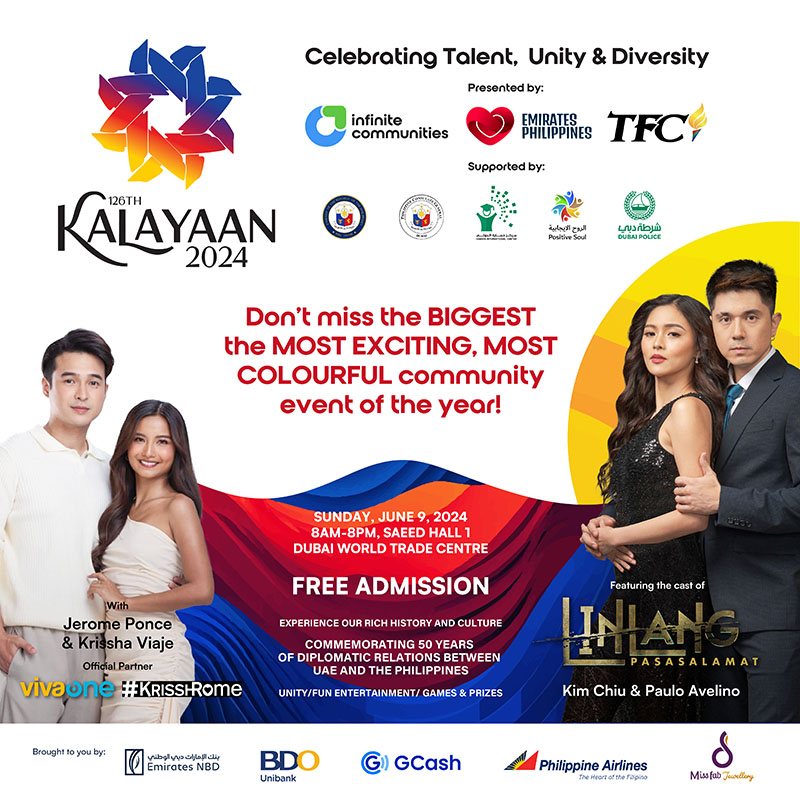 Dubai: KimPau, KrisshRome at Kalayaan 2024