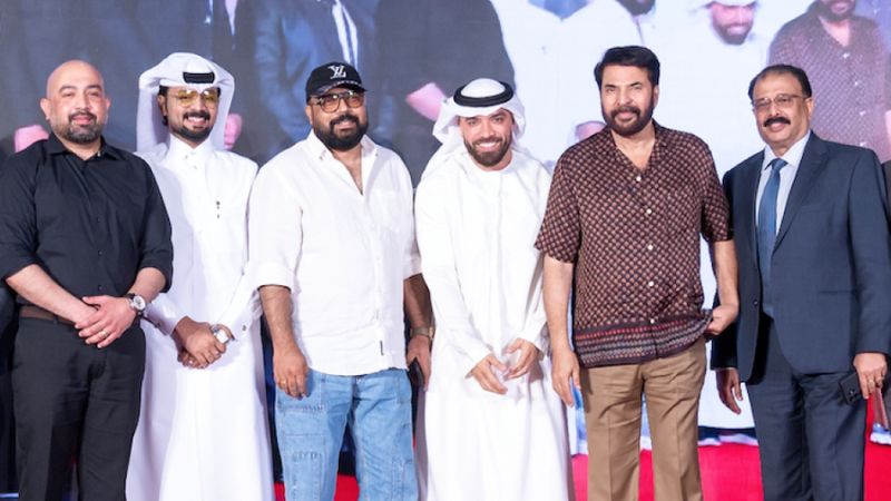 Mammootty visits Sharjah to celebrate Turbo movie success