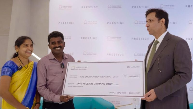 Indian electrician wins Dh1 million in National Bonds with Dh100 monthly savings