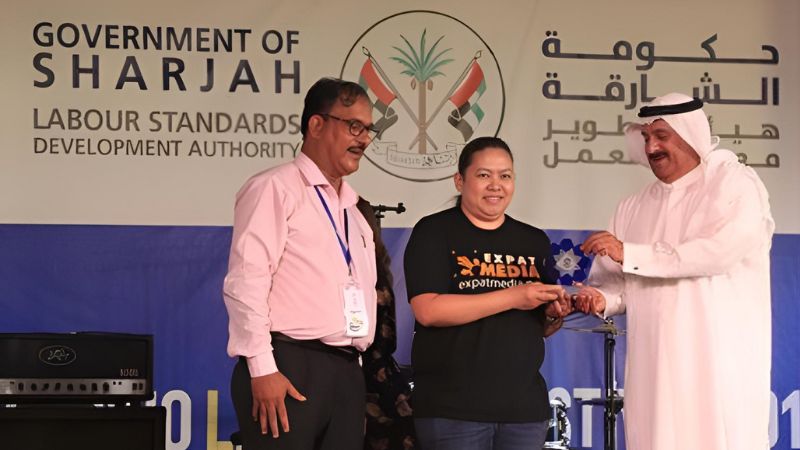 Expat Media receives award from Sharjah Labour Standards Development Authority