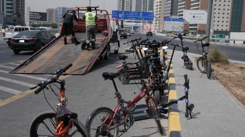 Dubai Police impounds 640 bicycles, e-scooters