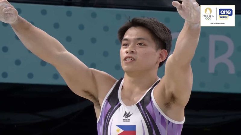 Carlos Yulo bags another Olympic gold after vault win