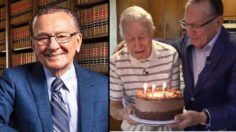 Judge Frank Caprio celebrates 101st birthday of traffic offender turned ‘best friend forever’