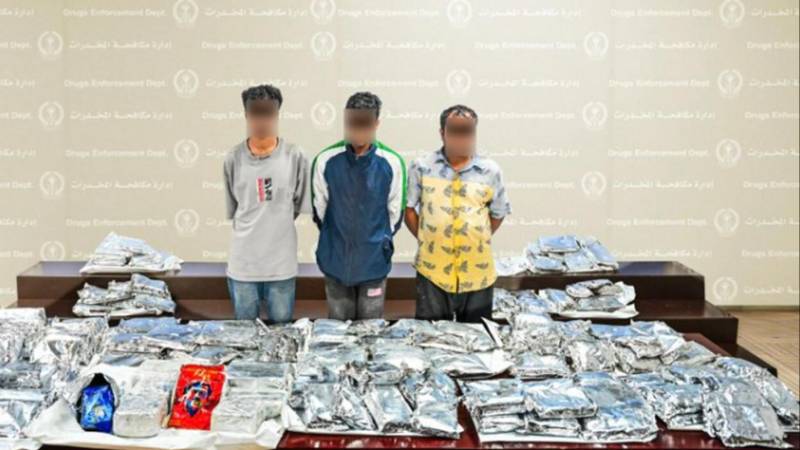 Sharjah police arrest trio for trying to smuggle drugs inside marble slabs