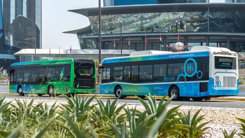 Abu Dhabi's 'green' bus hits the road
