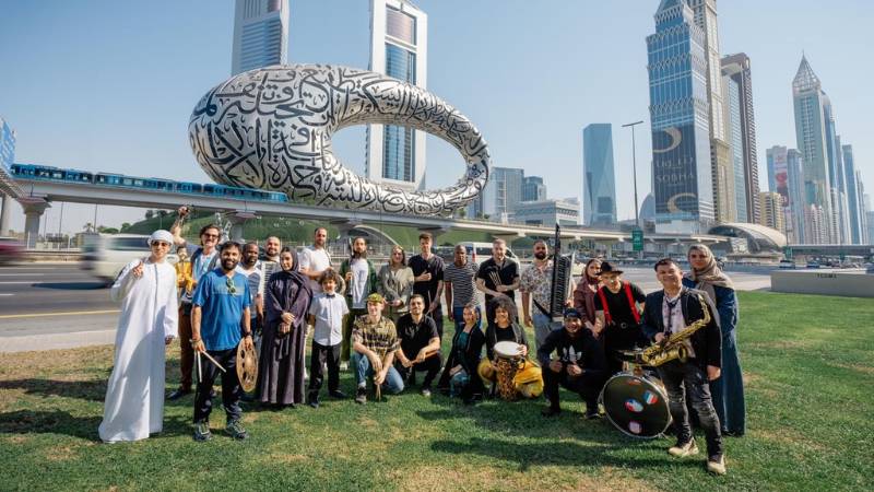 Dubai Metro Music Festival entertains commuters with live performances at stations