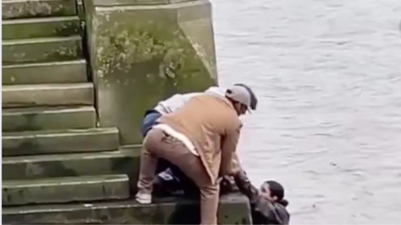 Two Emirati men rescue woman from drowning in London