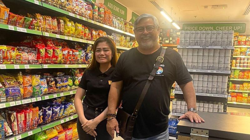 Joel Torre spotted at Filipino Sari Sari store in Dubai