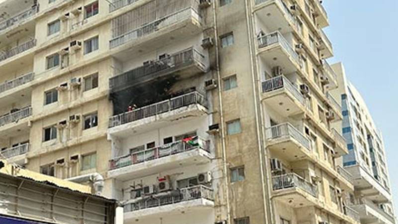 Sharjah authorities warn against balcony storage following apartment fire