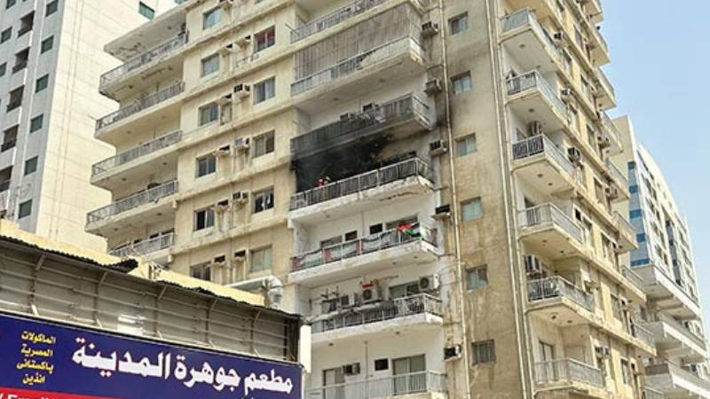 Sharjah apartment fire: Swift response by Civil Defence extinguishes blaze